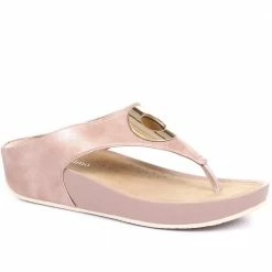 Bellissimo Metallic Toe Post Sandal - BELBAIZH29037 / 315 770