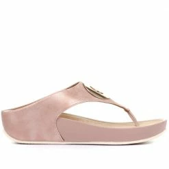Bellissimo Metallic Toe Post Sandal - BELBAIZH29037 / 315 770