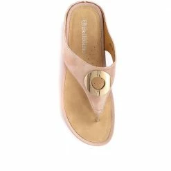 Bellissimo Metallic Toe Post Sandal - BELBAIZH29037 / 315 770