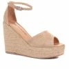 Kinloch Leather Wedge Heel Sandals - ELILE35504 / 322 303
