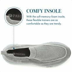 Pavers Lightweight Slip On Trainers - BRK35007 / 321 333 Sneakers 22 Pavers Lightweight Slip On Trainers - BRK35007 / 321 333 Sneakers