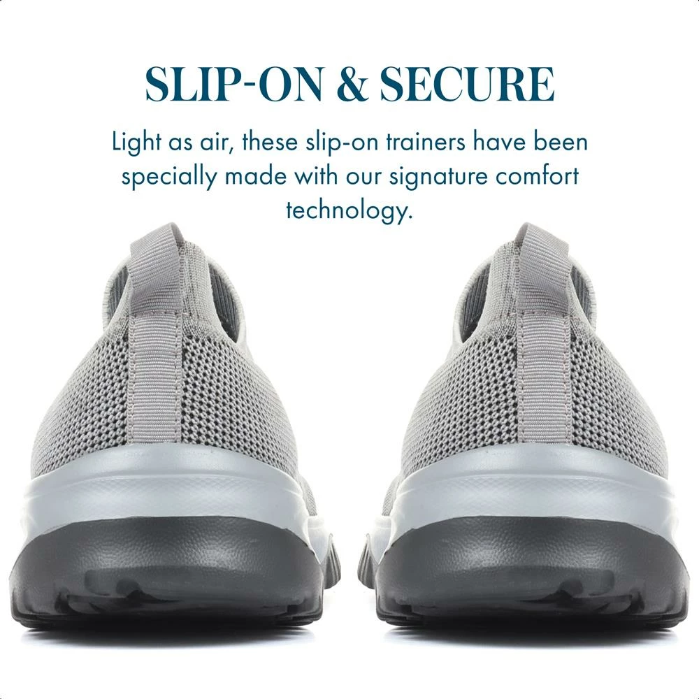 Pavers Lightweight Slip On Trainers - BRK35007 / 321 333 Sneakers 9 Pavers Lightweight Slip On Trainers - BRK35007 / 321 333 Sneakers