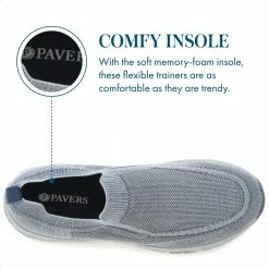 Pavers Lightweight Slip On Trainers - BRK35007 / 321 333 Sneakers 28 Pavers Lightweight Slip On Trainers - BRK35007 / 321 333 Sneakers