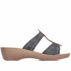 Pavers Embellished Mule Sandals - INB35027 / 321 614