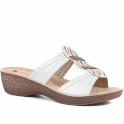 Pavers Embellished Mule Sandals - INB35027 / 321 614