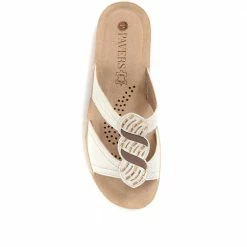 Pavers Embellished Mule Sandals - INB35027 / 321 614