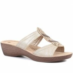 Pavers Embellished Mule Sandals - INB35027 / 321 614