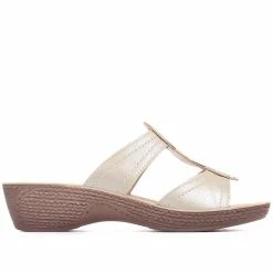 Pavers Embellished Mule Sandals - INB35027 / 321 614