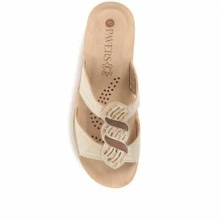 Pavers Embellished Mule Sandals - INB35027 / 321 614