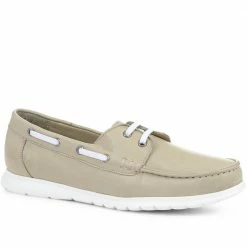 Kinloch Women's Leather Boat Shoes - ELILE35503 / 322 301 19 Kinloch Women's Leather Boat Shoes - ELILE35503 / 322 301