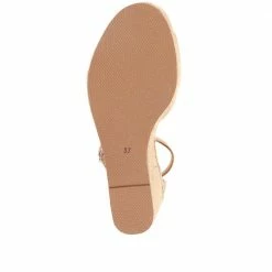 Kinloch Leather Wedge Heel Sandals - ELILE35504 / 322 303