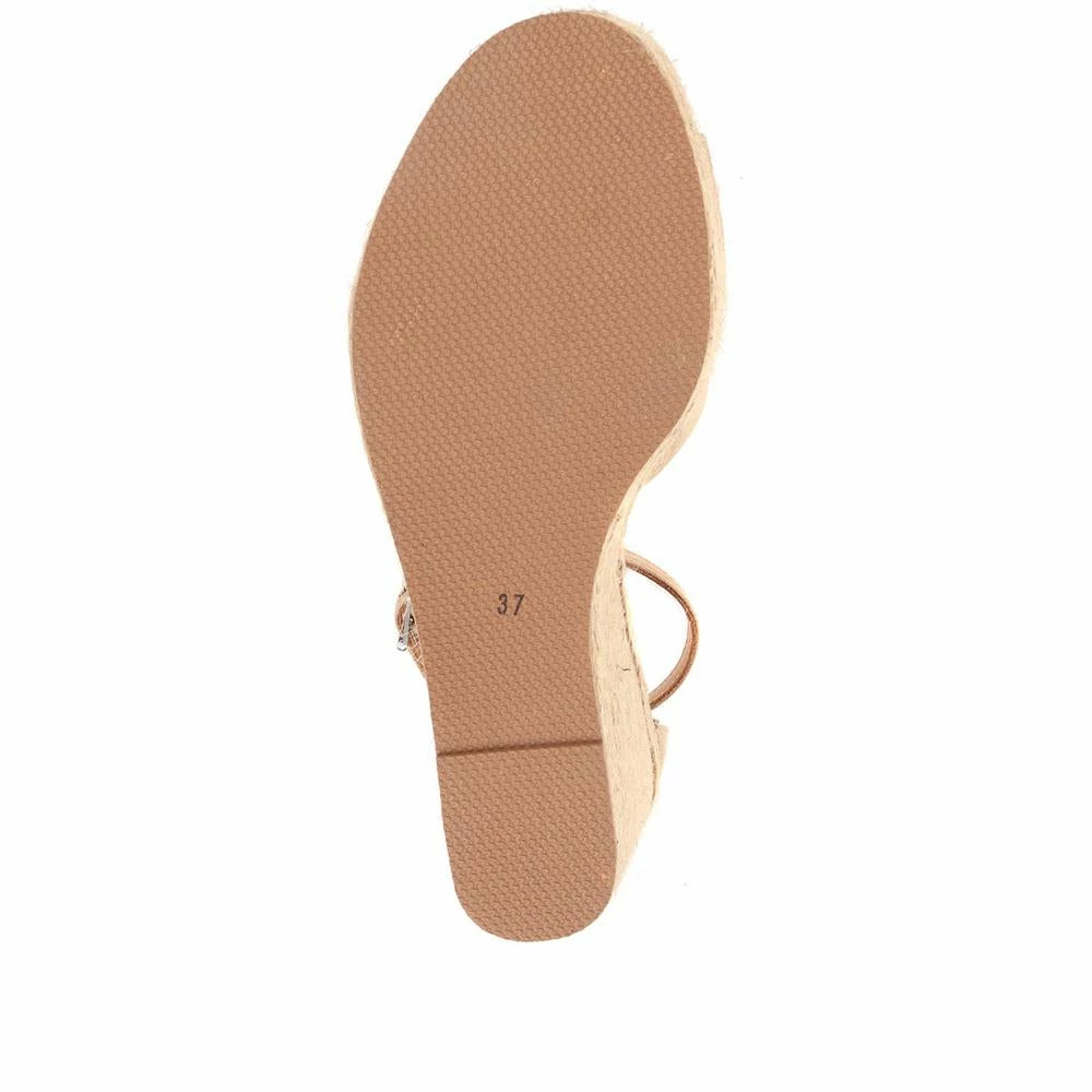 Kinloch Leather Wedge Heel Sandals - ELILE35504 / 322 303 6 Kinloch Leather Wedge Heel Sandals - ELILE35504 / 322 303