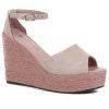 Kinloch Leather Wedge Heel Sandals - ELILE35504 / 322 303