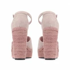 Kinloch Leather Wedge Heel Sandals - ELILE35504 / 322 303