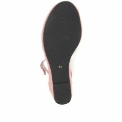 Kinloch Leather Wedge Heel Sandals - ELILE35504 / 322 303