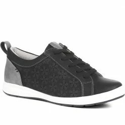 Pavers Wide Fit Lightweight Lace-Up Trainers - WBINS35015 / 321 594