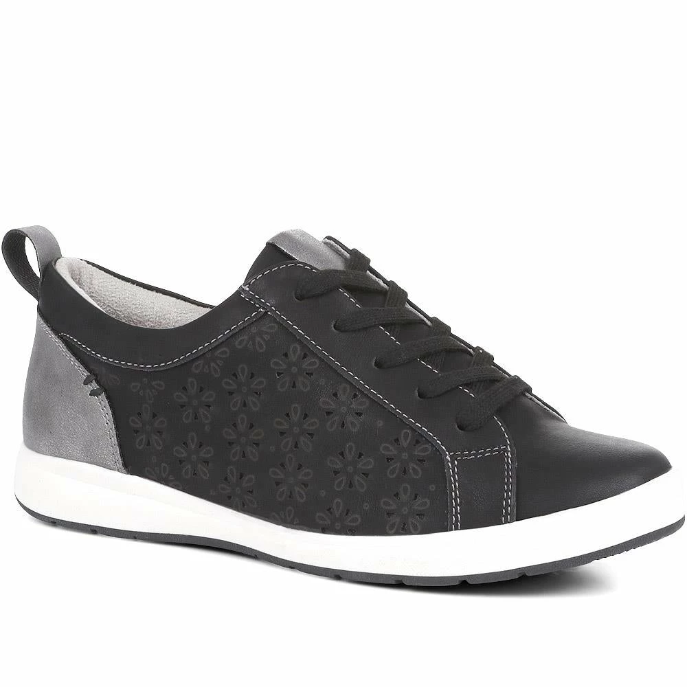 Pavers Wide Fit Lightweight Lace-Up Trainers - WBINS35015 / 321 594 2 Pavers Wide Fit Lightweight Lace-Up Trainers - WBINS35015 / 321 594