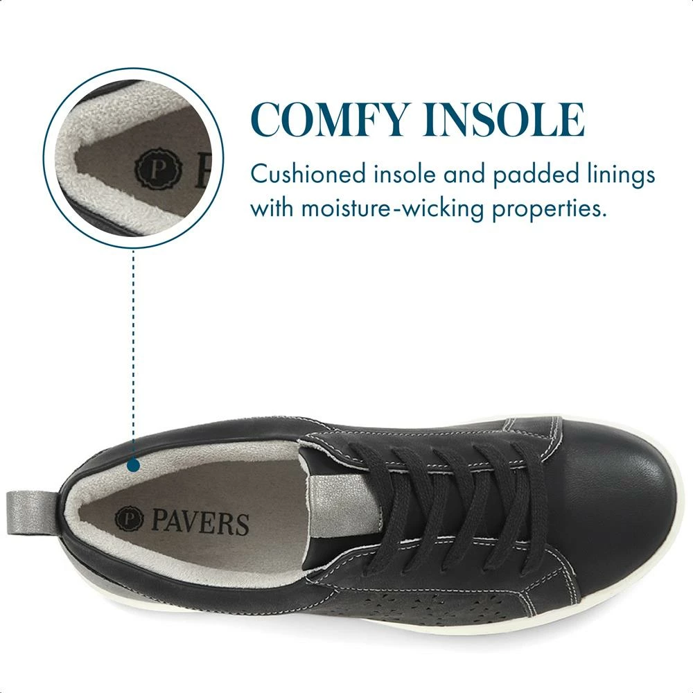 Pavers Wide Fit Lightweight Lace-Up Trainers - WBINS35015 / 321 594 10 Pavers Wide Fit Lightweight Lace-Up Trainers - WBINS35015 / 321 594