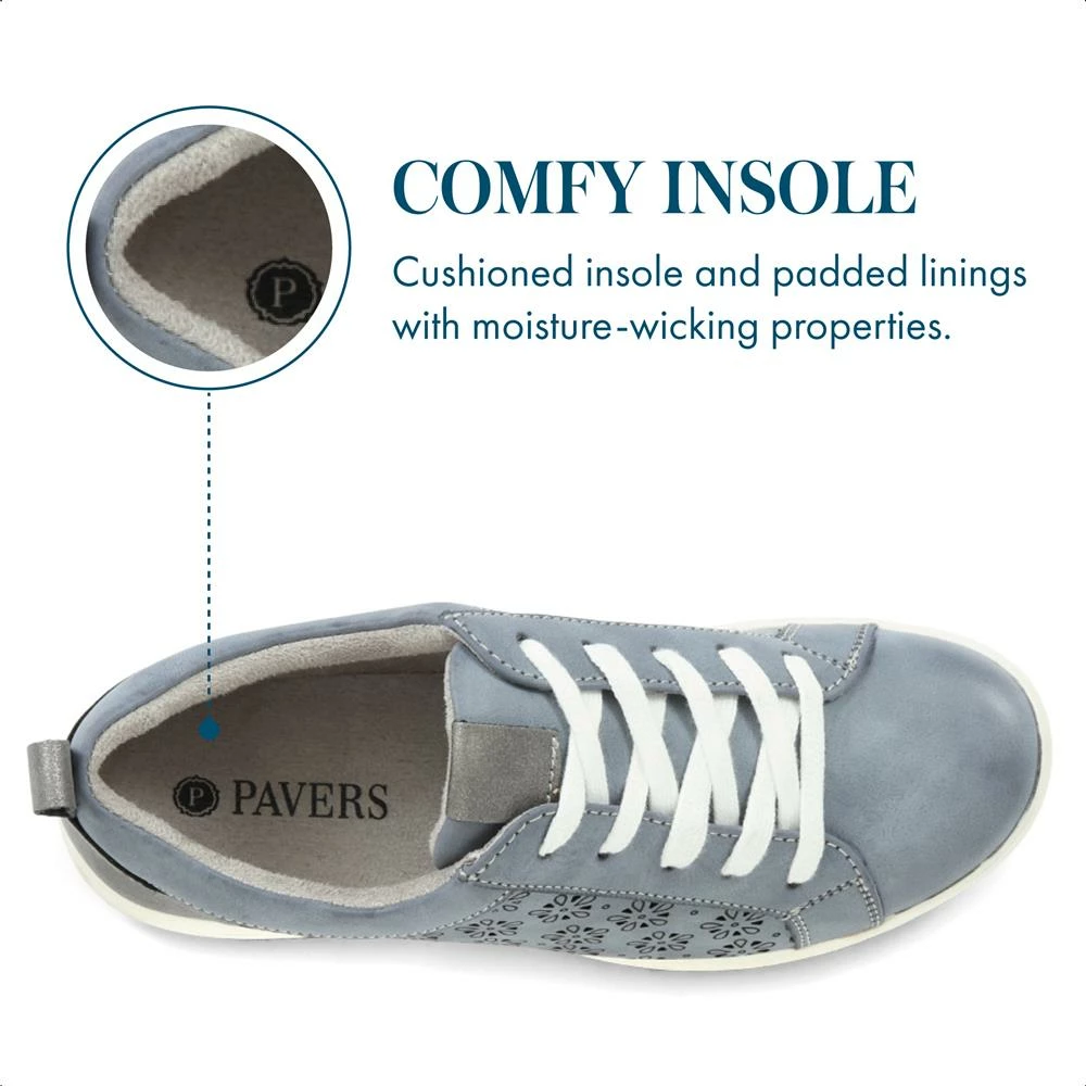 Pavers Wide Fit Lightweight Lace-Up Trainers - WBINS35015 / 321 594 22 Pavers Wide Fit Lightweight Lace-Up Trainers - WBINS35015 / 321 594