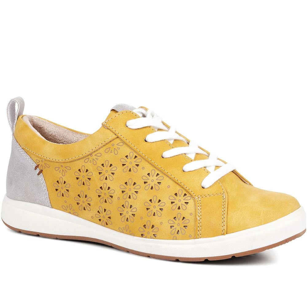 Pavers Wide Fit Lightweight Lace-Up Trainers - WBINS35015 / 321 594 5 Pavers Wide Fit Lightweight Lace-Up Trainers - WBINS35015 / 321 594