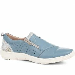 Pavers Sneakers Wide-Fit Breathable Trainers - DRTMA35019 / 322 108