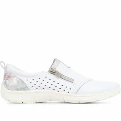 Pavers Sneakers Wide-Fit Breathable Trainers - DRTMA35019 / 322 108