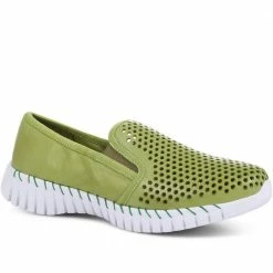 Kinloch Breathable Slip-On Trainers - ELILE35502 / 322 302