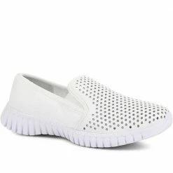 Kinloch Sneakers Breathable Slip-On Trainers - ELILE35502 / 322 302