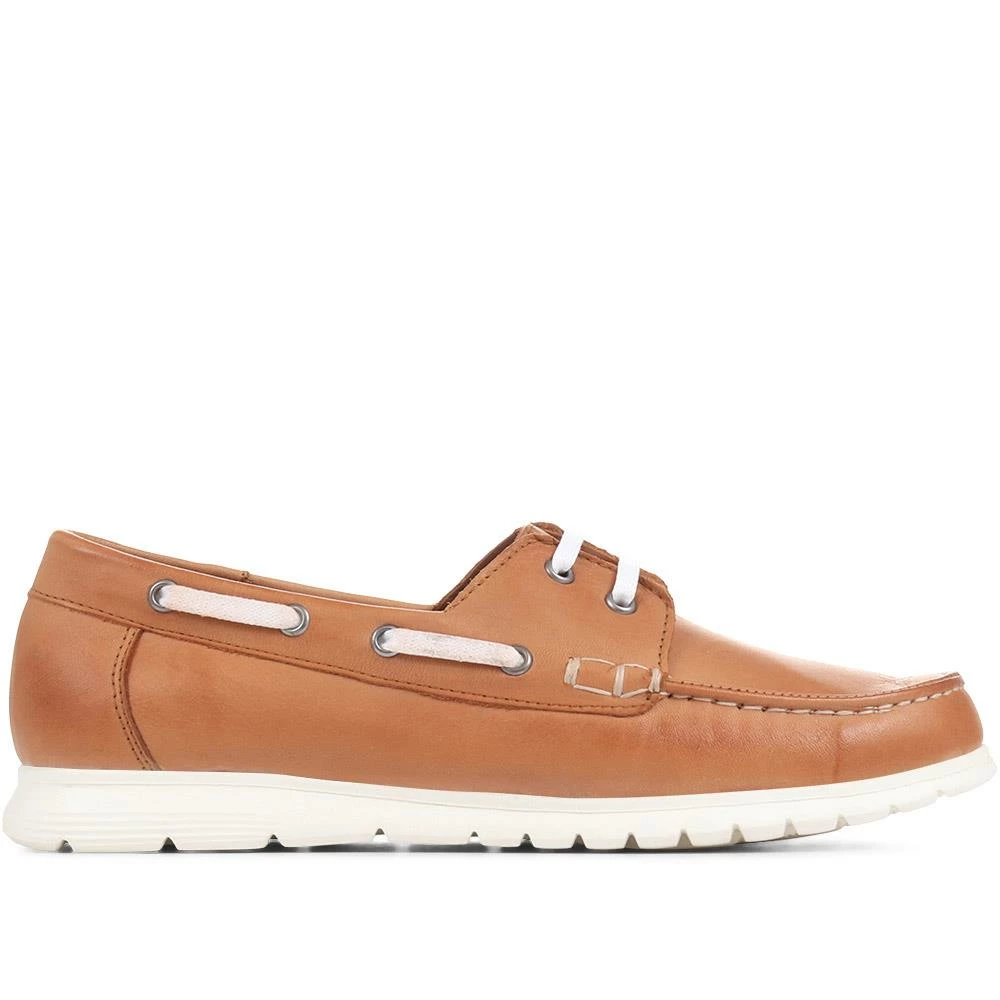 Kinloch Women's Leather Boat Shoes - ELILE35503 / 322 301 14 Kinloch Women's Leather Boat Shoes - ELILE35503 / 322 301