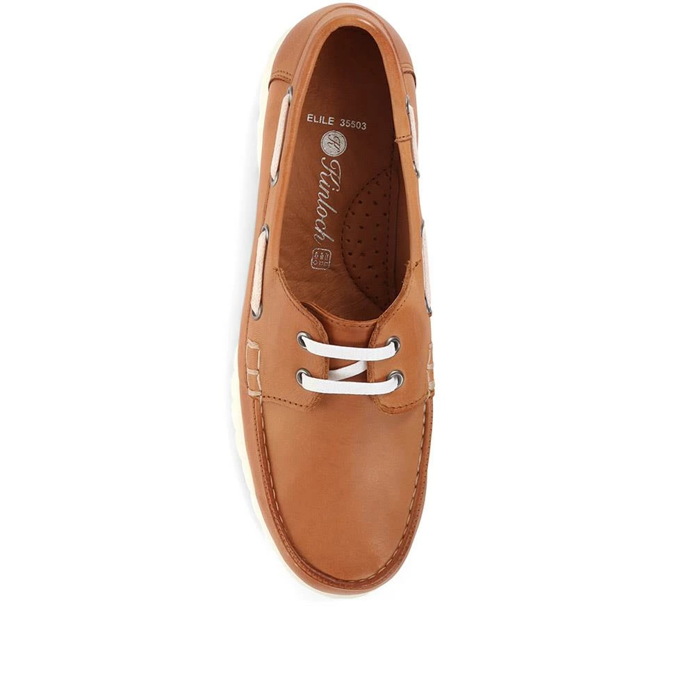 Kinloch Women's Leather Boat Shoes - ELILE35503 / 322 301 16 Kinloch Women's Leather Boat Shoes - ELILE35503 / 322 301