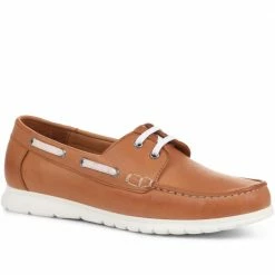 Kinloch Women's Leather Boat Shoes - ELILE35503 / 322 301 21 Kinloch Women's Leather Boat Shoes - ELILE35503 / 322 301