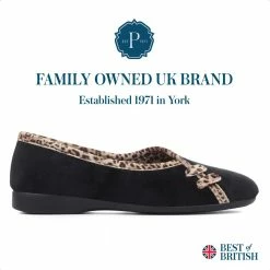 Pavers Leopard Print Slippers - FEVI32005 / 319 572