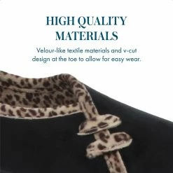 Pavers Leopard Print Slippers - FEVI32005 / 319 572