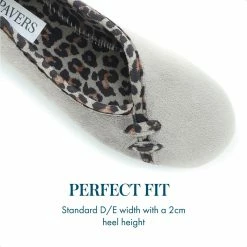 Pavers Leopard Print Slippers - FEVI32005 / 319 572