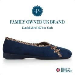 Pavers Leopard Print Slippers - FEVI32005 / 319 572