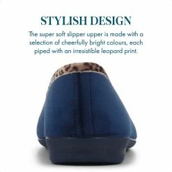Pavers Leopard Print Slippers - FEVI32005 / 319 572