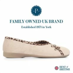 Pavers Leopard Print Slippers - FEVI32005 / 319 572