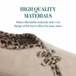 Pavers Leopard Print Slippers - FEVI32005 / 319 572