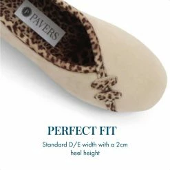 Pavers Leopard Print Slippers - FEVI32005 / 319 572
