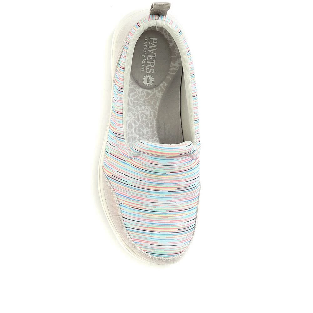 Pavers Wide Fit Slip-On Trainer Pumps - BRK33049 / 320 627 27 Pavers Wide Fit Slip-On Trainer Pumps - BRK33049 / 320 627