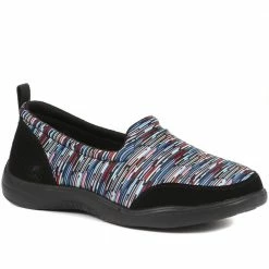 Pavers Wide Fit Slip-On Trainer Pumps - BRK33049 / 320 627