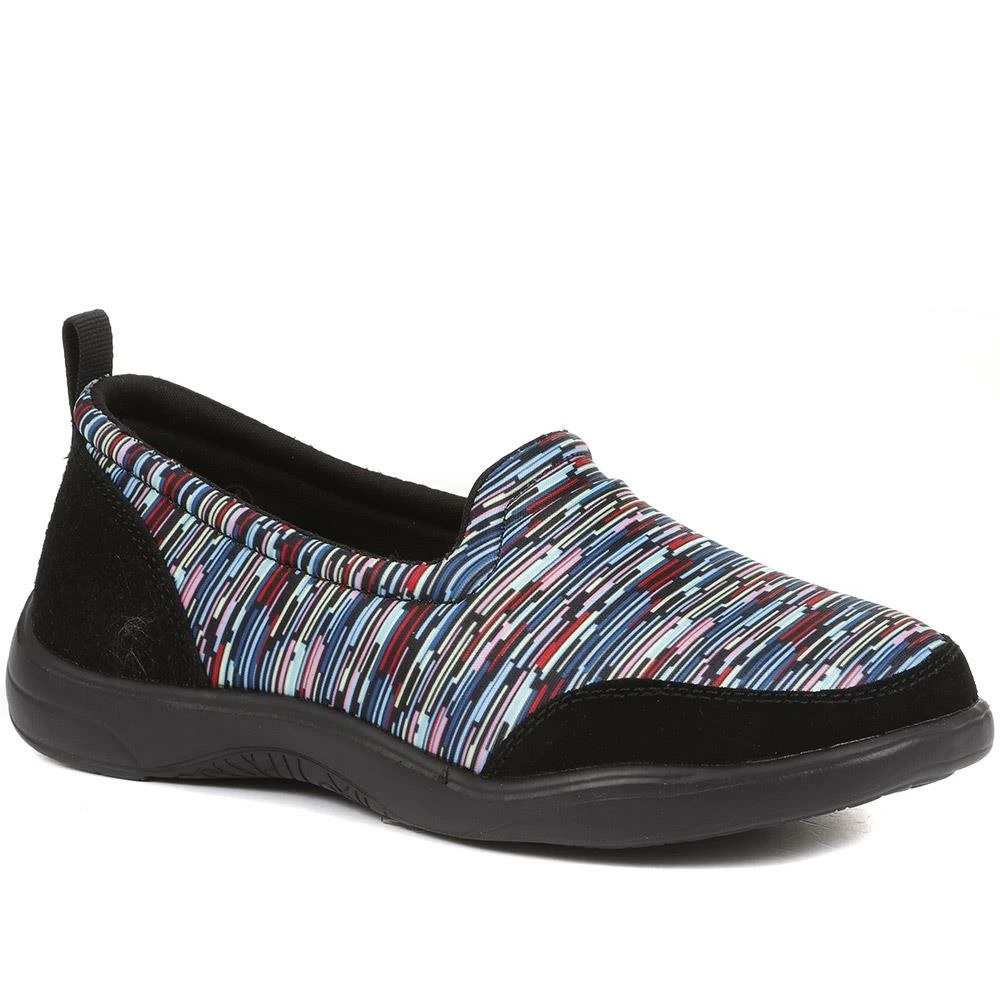 Pavers Wide Fit Slip-On Trainer Pumps - BRK33049 / 320 627 4 Pavers Wide Fit Slip-On Trainer Pumps - BRK33049 / 320 627