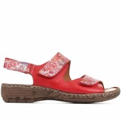 Pavers Fully Adjustable Leather Sandals - KAP35009 / 322 210