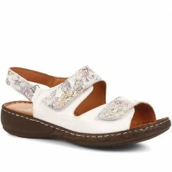 Pavers Fully Adjustable Leather Sandals - KAP35009 / 322 210