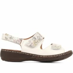 Pavers Fully Adjustable Leather Sandals - KAP35009 / 322 210