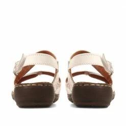Pavers Fully Adjustable Leather Sandals - KAP35009 / 322 210