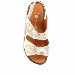 Pavers Fully Adjustable Leather Sandals - KAP35009 / 322 210