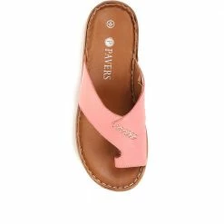 Pavers Leather Toe-Post Sandals - GENC35003 / 322 255