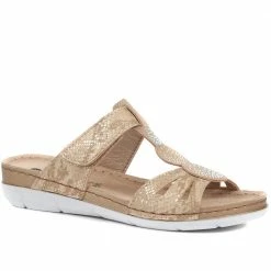 Pavers Embellished Mule Sandals - INB35025 / 321 613