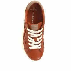Bellissimo Lace-Up Leather Trainers - BELULUTA35011 / 322 283 22 Bellissimo Lace-Up Leather Trainers - BELULUTA35011 / 322 283